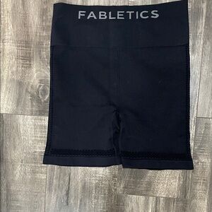 Fabletics Women's Black Bike Shorts